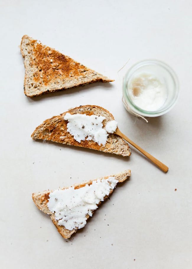 This is a great vegan butter spread. Perfect for toast, bagels, and more!