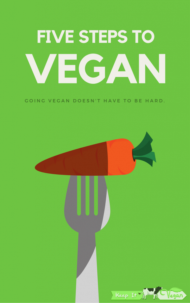 Five Steps To Vegan eBook Cover