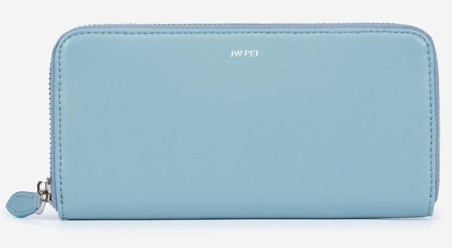 JW Pei's Blue Wallet